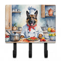 Belgian Tervuren The Chef Leash or Key Holder Wall Hooks, Coat Rack Wall Mount, for Hanging Keys, Towels, Aprons, Leashes