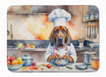 Bloodhound The Chef Memory Foam Kitchen Mat Machine Washable Anti-Fatigue Cushion Comfort Bath or Kitchen Rug