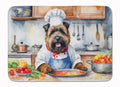Bouvier des Flandres The Chef Memory Foam Kitchen Mat Machine Washable Anti-Fatigue Cushion Comfort Bath or Kitchen Rug