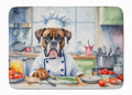 Boxer The Chef Memory Foam Kitchen Mat Machine Washable Anti-Fatigue Cushion Comfort Bath or Kitchen Rug
