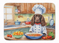 Boykin Spaniel The Chef Memory Foam Kitchen Mat Machine Washable Anti-Fatigue Cushion Comfort Bath or Kitchen Rug