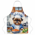 Brussels Griffon The Chef Apron Cooking Kitchen Server Baking Crafts Gardening for Adult Women Men, Unisex, Large, Multicolor