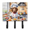 Chesapeake Bay Retriever The Chef Leash or Key Holder Wall Hooks, Coat Rack Wall Mount, for Hanging Keys, Towels, Aprons, Leashes