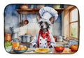 Chinese Crested The Chef Dish Drying Mat Absorbent Dish Drying Mat Pad for Kitchen Counter Dish Drainer Mat for Countertop, 14 x 21", Multicolor