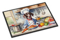 German Shorthaired Pointer The Chef Doormat Indoor Outdoor 24H X 36W Front Door Mat Rugs for Entryway, Non Slip Washable Low Pile,
