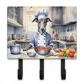 Greyhound The Chef Leash or Key Holder Wall Hooks, Coat Rack Wall Mount, for Hanging Keys, Towels, Aprons, Leashes