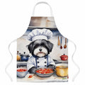 Havanese The Chef Apron Cooking Kitchen Server Baking Crafts Gardening for Adult Women Men, Unisex, Large, Multicolor