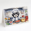 Havanese The Chef Greeting Cards Pack of 8 Blank Cards with Envelopes Whimsical A7 Size 5x7