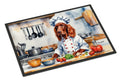 Irish Setter The Chef Doormat Indoor Outdoor 24H X 36W Front Door Mat Rugs for Entryway, Non Slip Washable Low Pile,