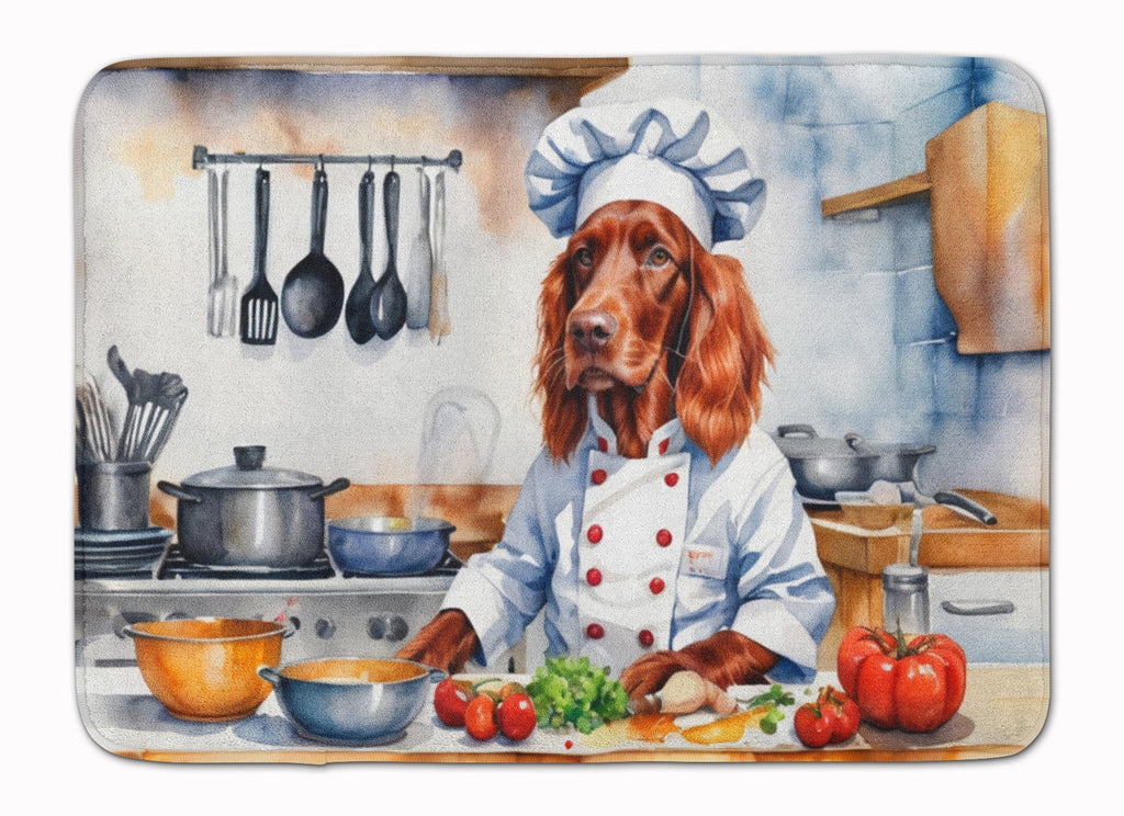 Irish Setter The Chef Memory Foam Kitchen Mat Machine Washable Anti-Fatigue Cushion Comfort Bath or Kitchen Rug