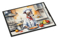 Italian Greyhound The Chef Doormat Indoor Outdoor 24H X 36W Front Door Mat Rugs for Entryway, Non Slip Washable Low Pile,