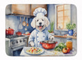 Kuvasz The Chef Memory Foam Kitchen Mat Machine Washable Anti-Fatigue Cushion Comfort Bath or Kitchen Rug