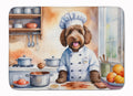 Labradoodle The Chef Memory Foam Kitchen Mat Machine Washable Anti-Fatigue Cushion Comfort Bath or Kitchen Rug