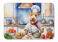 Lakeland Terrier The Chef Memory Foam Kitchen Mat Machine Washable Anti-Fatigue Cushion Comfort Bath or Kitchen Rug