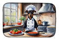 Manchester Terrier The Chef Dish Drying Mat Absorbent Dish Drying Mat Pad for Kitchen Counter Dish Drainer Mat for Countertop, 14 x 21", Multicolor
