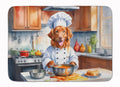 Nova Scotia Duck Tolling Retriever The Chef Memory Foam Kitchen Mat Machine Washable Anti-Fatigue Cushion Comfort Bath or Kitchen Rug