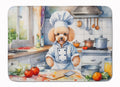Poodle The Chef Memory Foam Kitchen Mat Machine Washable Anti-Fatigue Cushion Comfort Bath or Kitchen Rug