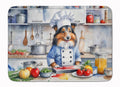 Sheltie The Chef Memory Foam Kitchen Mat Machine Washable Anti-Fatigue Cushion Comfort Bath or Kitchen Rug