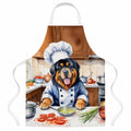 Tibetan Mastiff The Chef Apron Cooking Kitchen Server Baking Crafts Gardening for Adult Women Men, Unisex, Large, Multicolor