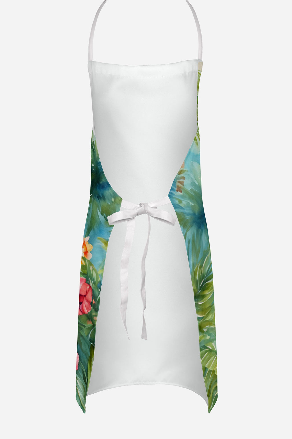 Akita Luau Apron Cooking Kitchen Server Baking Crafts Gardening for Adult Women Men, Unisex, Large, Multicolor