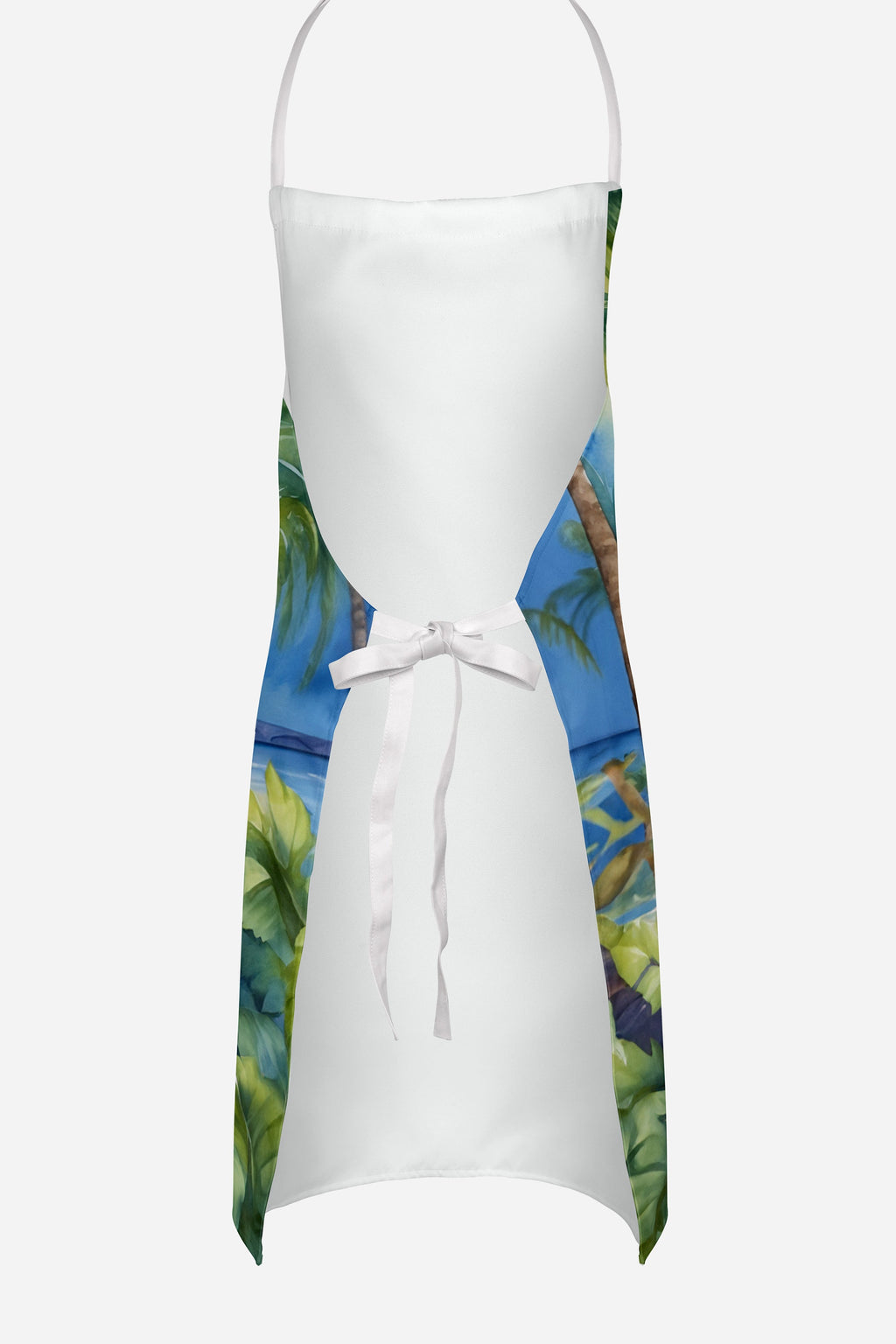 American Hairless Terrier Luau Apron Cooking Kitchen Server Baking Crafts Gardening for Adult Women Men, Unisex, Large, Multicolor