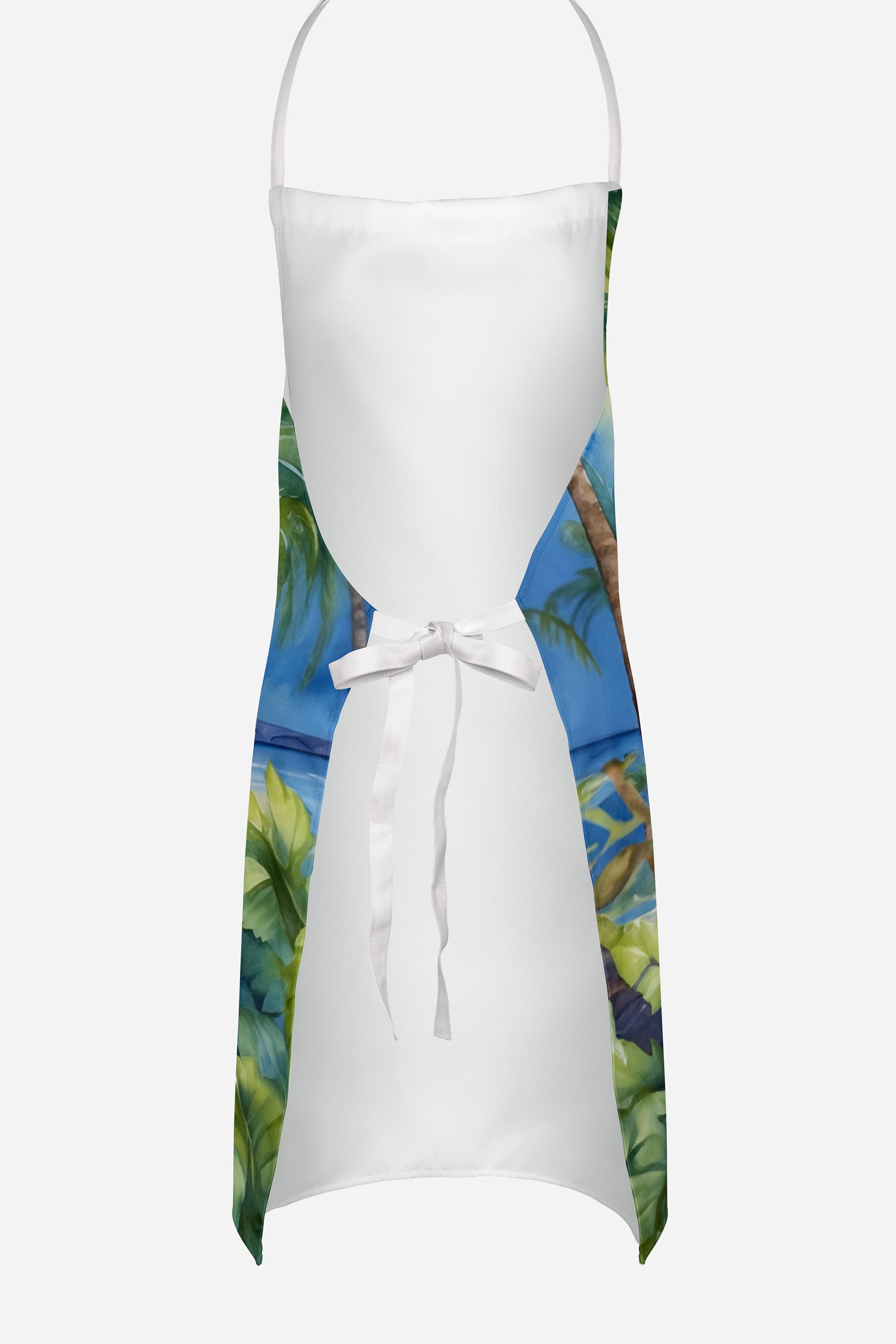 American Hairless Terrier Luau Apron Cooking Kitchen Server Baking Crafts Gardening for Adult Women Men, Unisex, Large, Multicolor