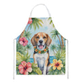Beagle Luau Apron Cooking Kitchen Server Baking Crafts Gardening for Adult Women Men, Unisex, Large, Multicolor