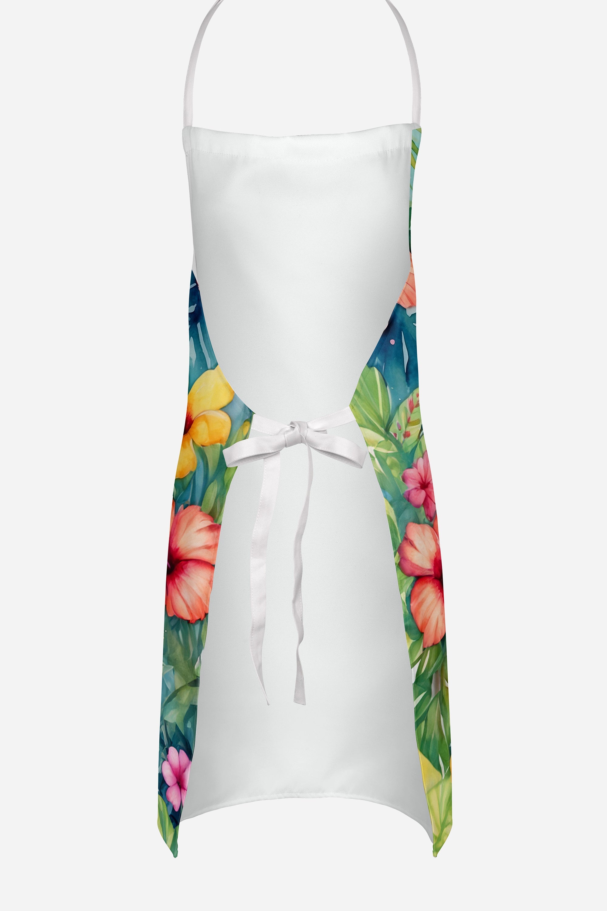 Beagle Luau Apron Cooking Kitchen Server Baking Crafts Gardening for Adult Women Men, Unisex, Large, Multicolor