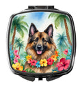 Belgian Tervuren Luau Compact Mirror Decorative Travel Makeup Mirror for Women Girls Gifts Pocket Makeup Mirror Folding Handheld