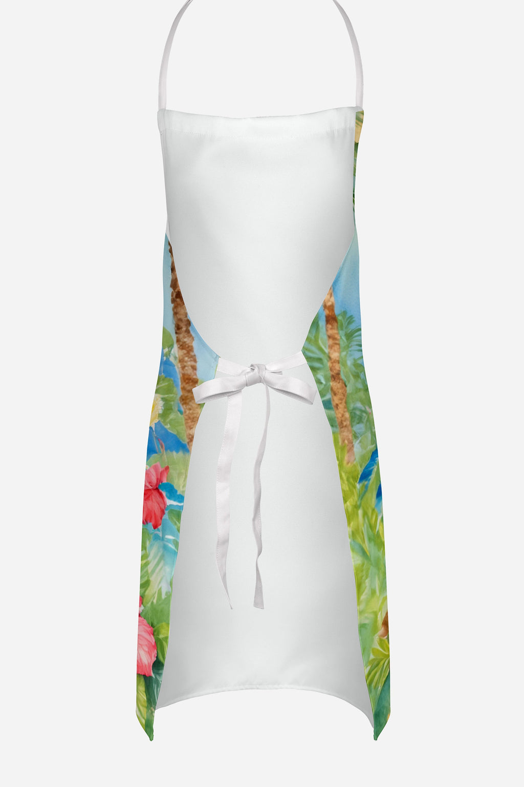Bergamasco Sheepdog Luau Apron Cooking Kitchen Server Baking Crafts Gardening for Adult Women Men, Unisex, Large, Multicolor