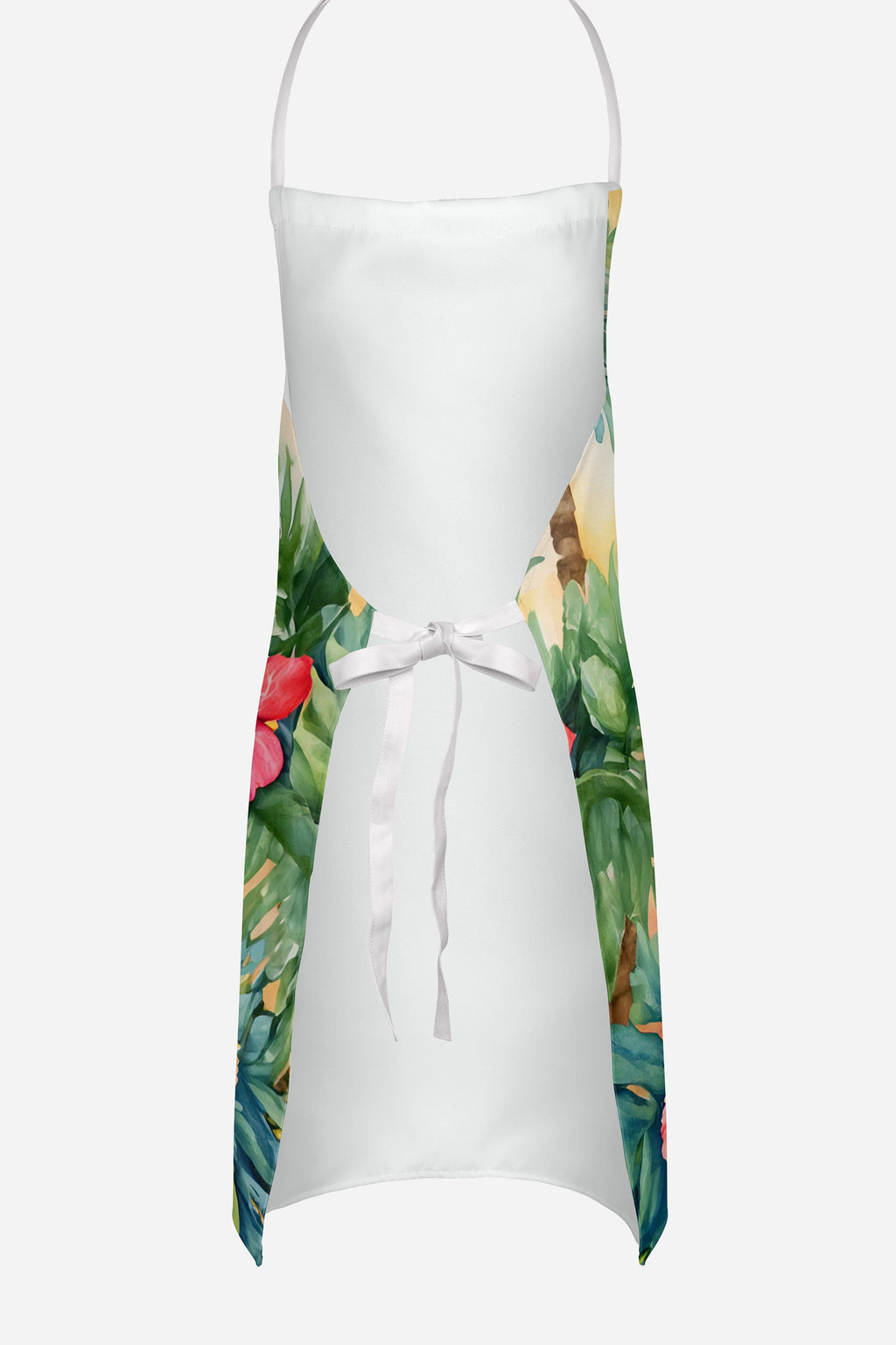 Bernedoodle Luau Apron Cooking Kitchen Server Baking Crafts Gardening for Adult Women Men, Unisex, Large, Multicolor