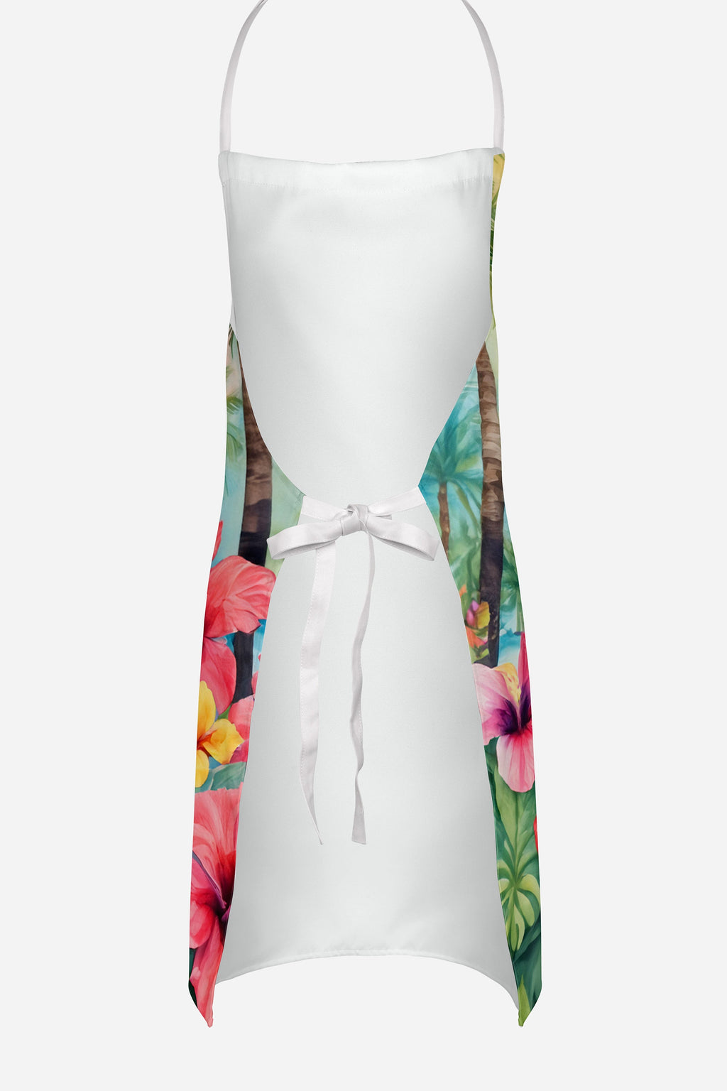 Border Collie Luau Apron Cooking Kitchen Server Baking Crafts Gardening for Adult Women Men, Unisex, Large, Multicolor