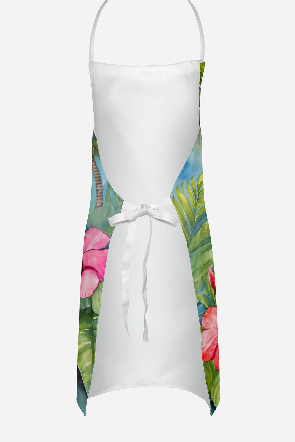 Border Terrier Luau Apron Cooking Kitchen Server Baking Crafts Gardening for Adult Women Men, Unisex, Large, Multicolor