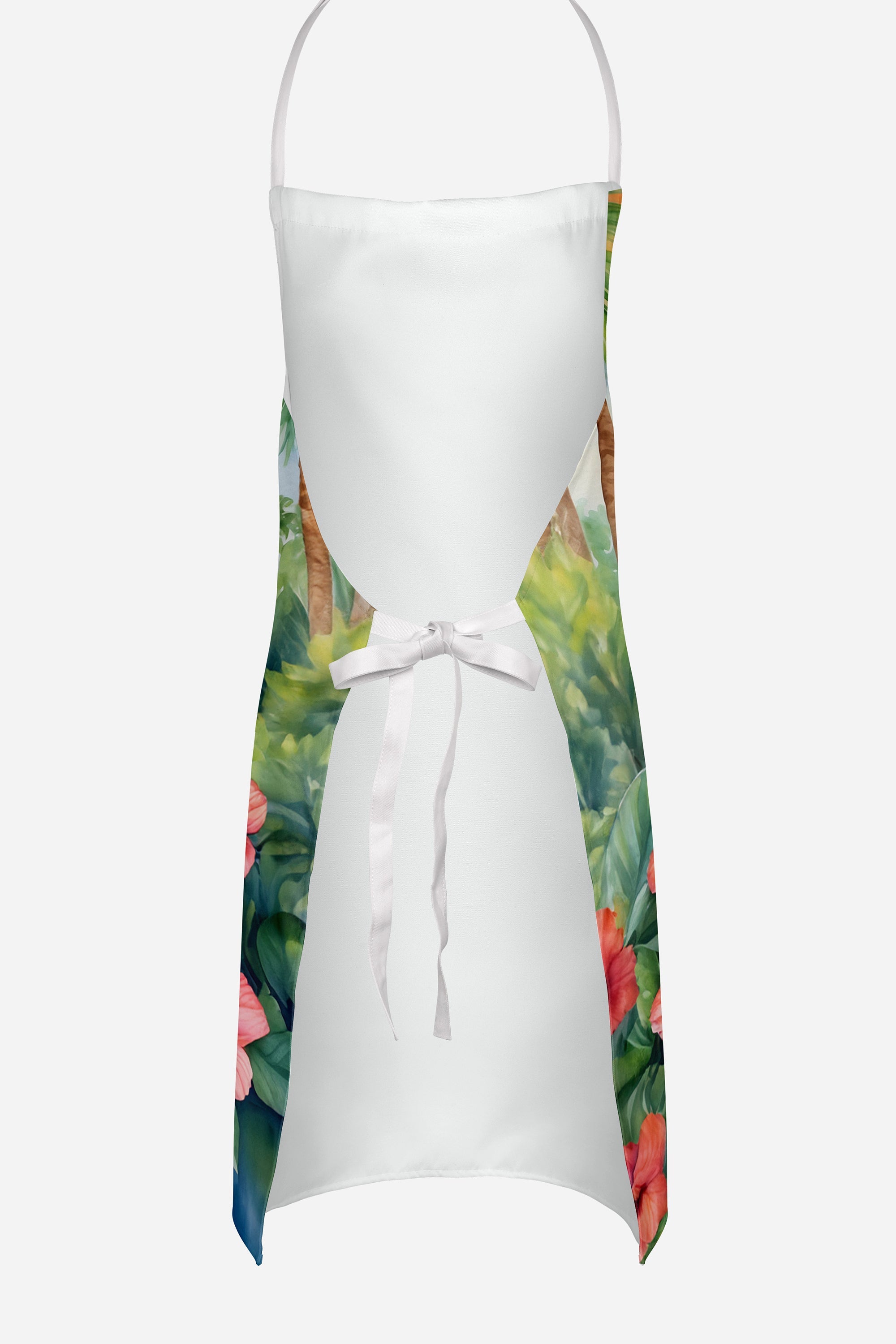 Brussels Griffon Luau Apron Cooking Kitchen Server Baking Crafts Gardening for Adult Women Men, Unisex, Large, Multicolor