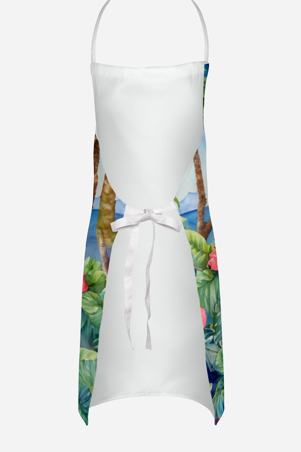 Chihuahua Luau Apron Cooking Kitchen Server Baking Crafts Gardening for Adult Women Men, Unisex, Large, Multicolor