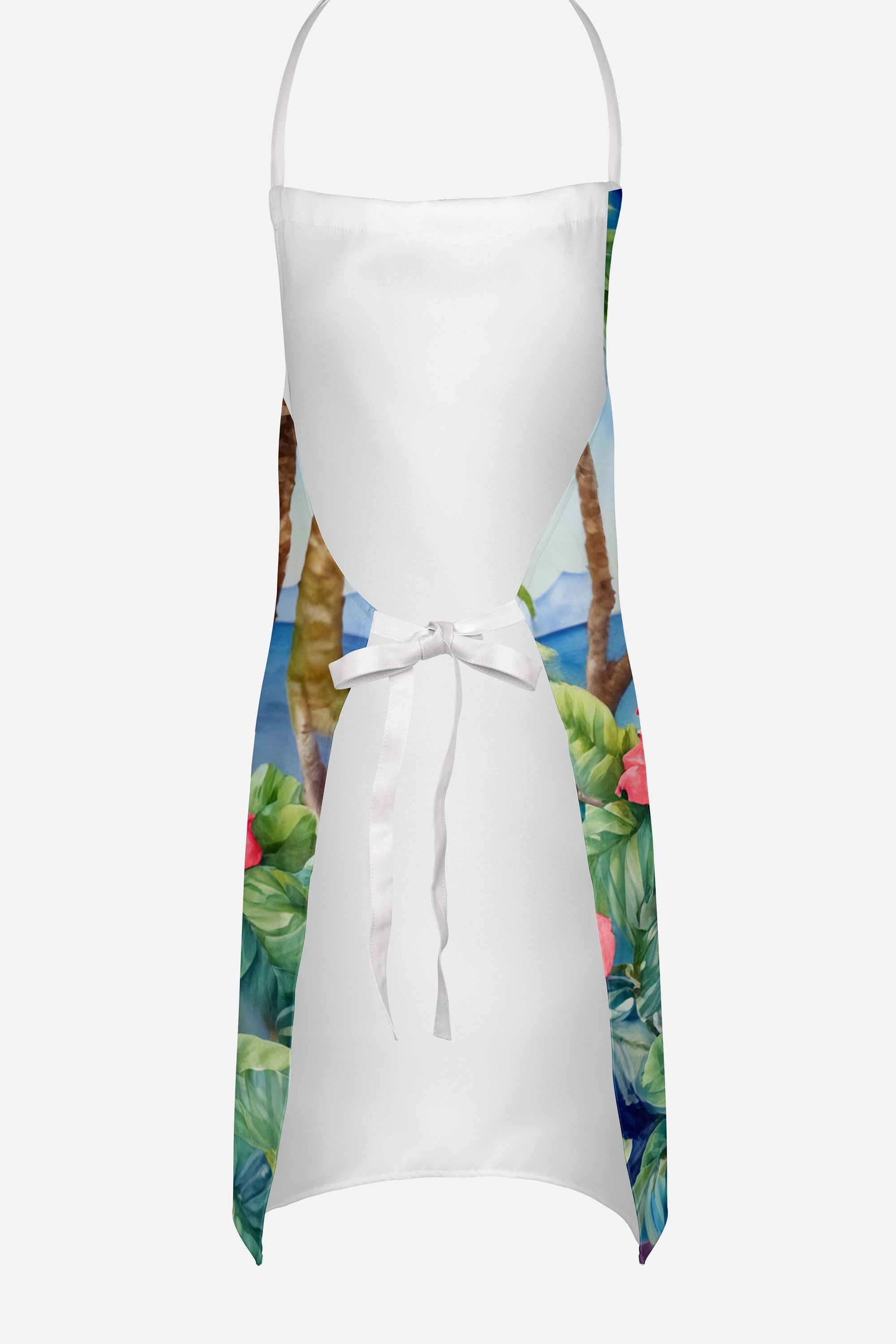 Chihuahua Luau Apron Cooking Kitchen Server Baking Crafts Gardening for Adult Women Men, Unisex, Large, Multicolor