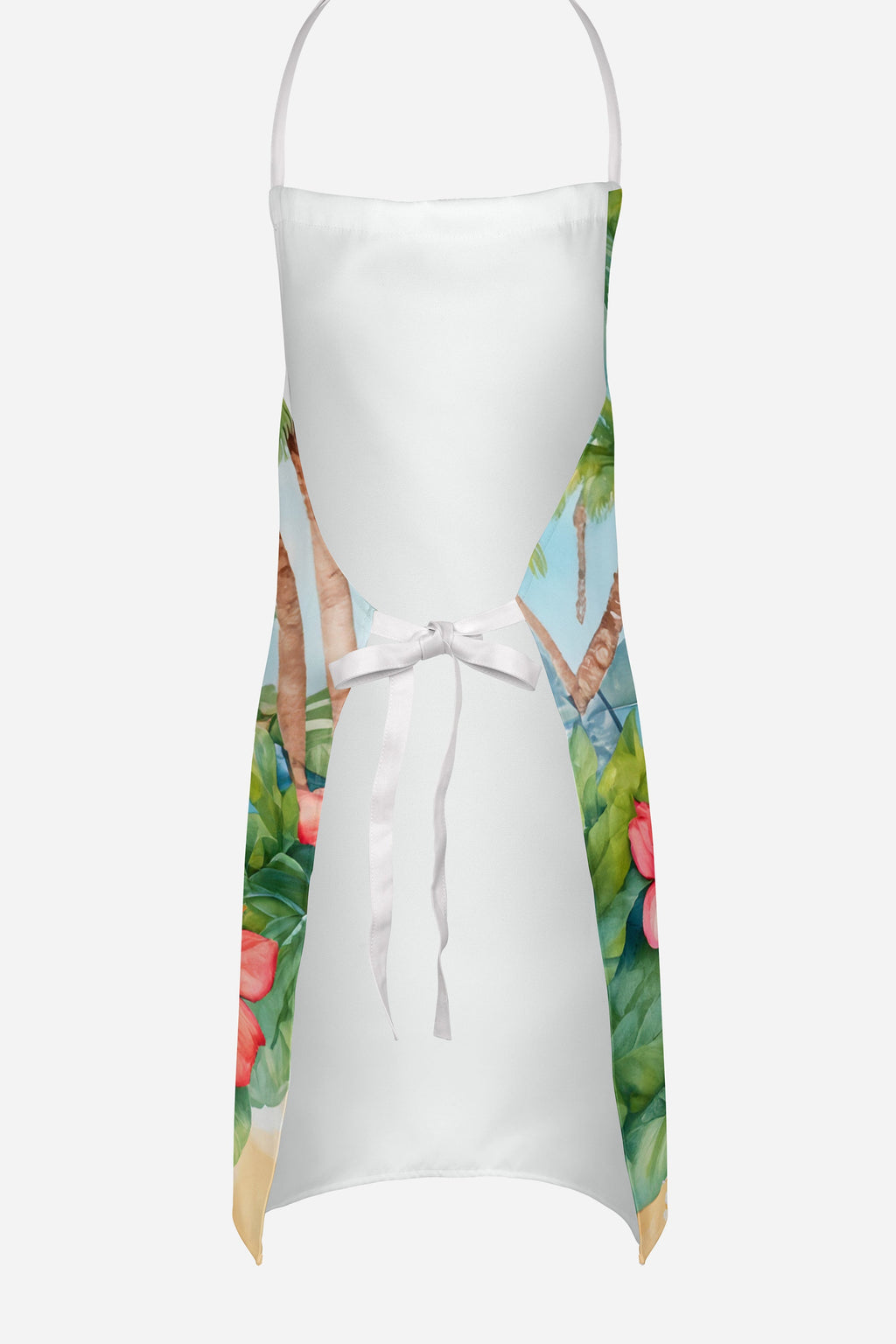 Dachshund Luau Apron Cooking Kitchen Server Baking Crafts Gardening for Adult Women Men, Unisex, Large, Multicolor