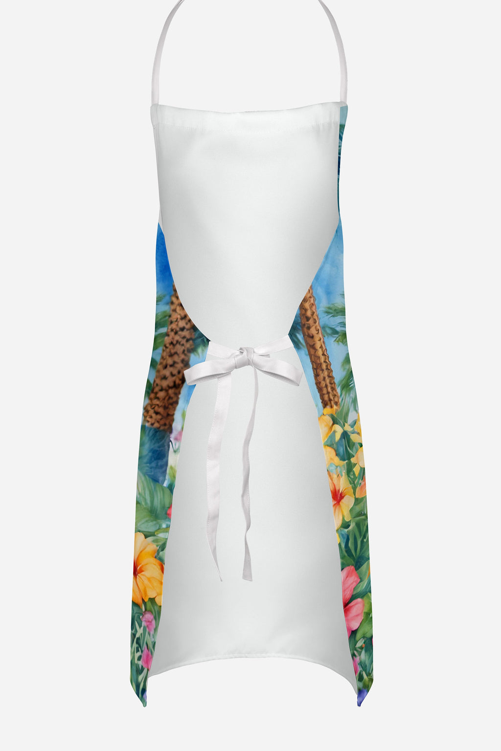 Dalmatian Luau Apron Cooking Kitchen Server Baking Crafts Gardening for Adult Women Men, Unisex, Large, Multicolor