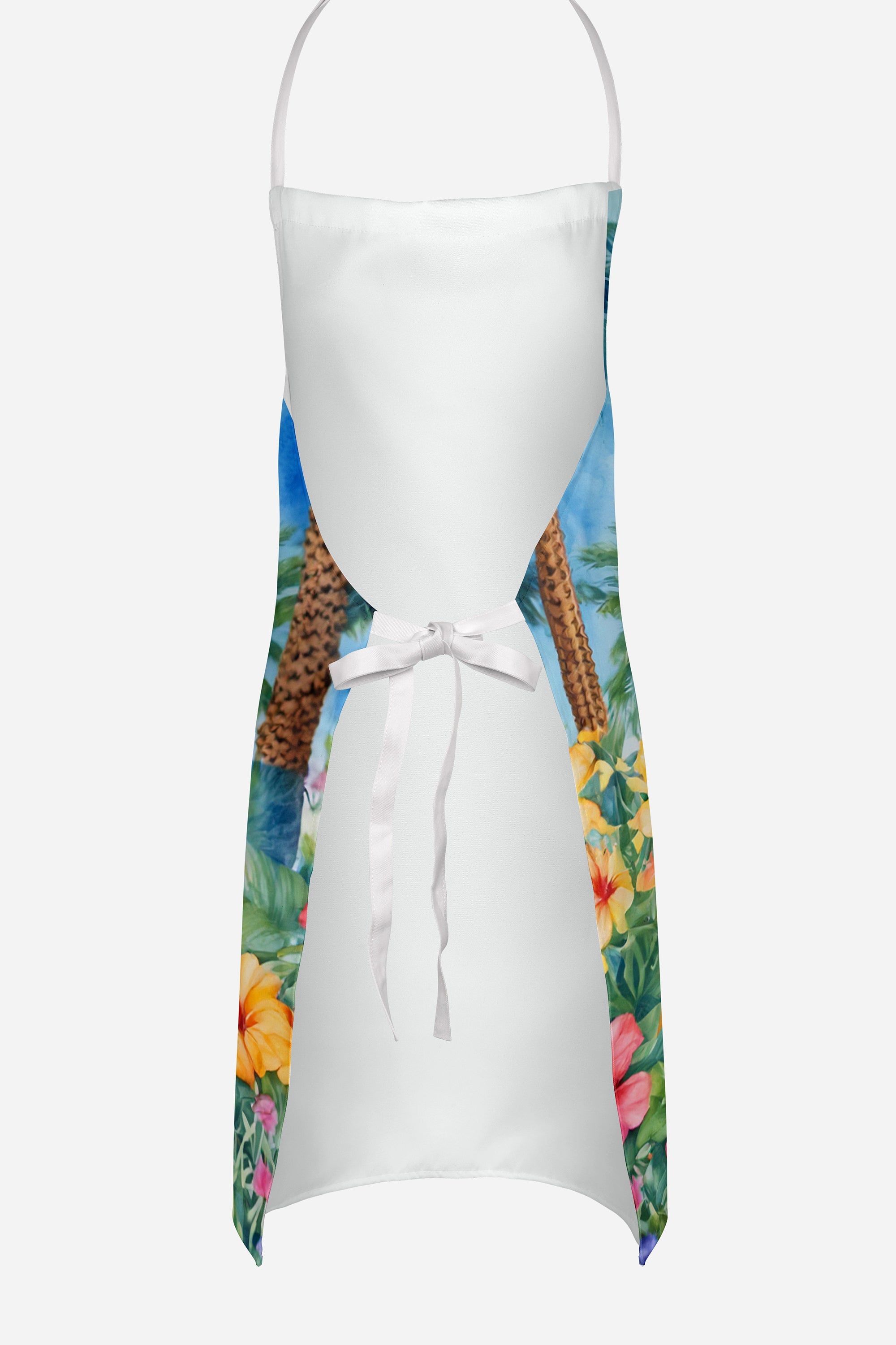 Dalmatian Luau Apron Cooking Kitchen Server Baking Crafts Gardening for Adult Women Men, Unisex, Large, Multicolor