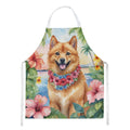 Finnish Spitz Luau Apron Cooking Kitchen Server Baking Crafts Gardening for Adult Women Men, Unisex, Large, Multicolor