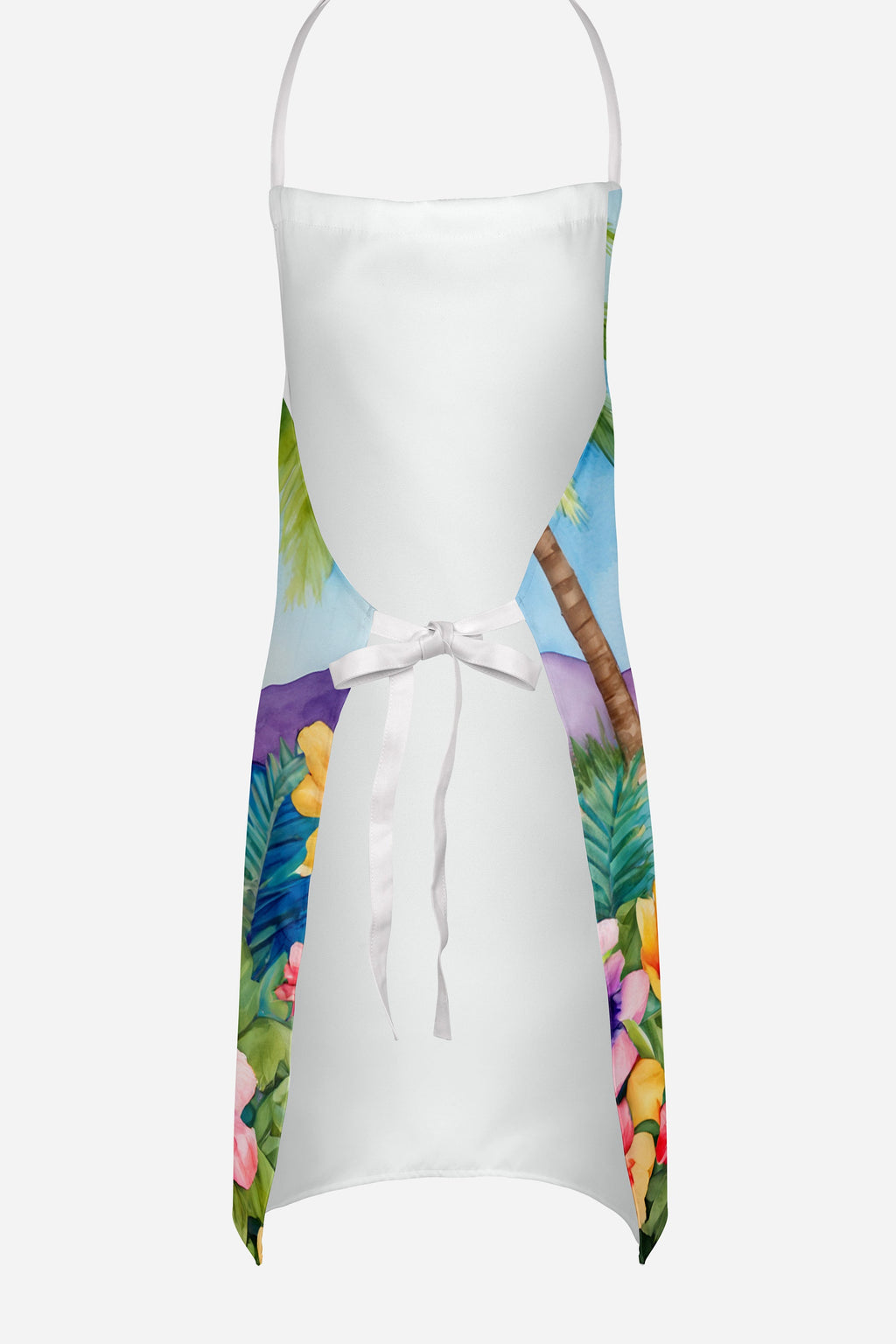 Fox Terrier Luau Apron Cooking Kitchen Server Baking Crafts Gardening for Adult Women Men, Unisex, Large, Multicolor