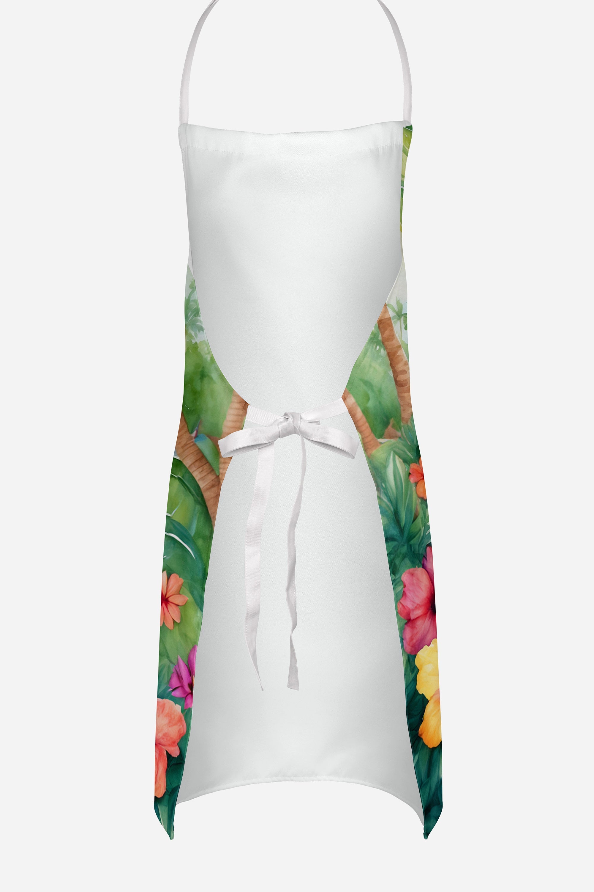 Goldendoodle Luau Apron Cooking Kitchen Server Baking Crafts Gardening for Adult Women Men, Unisex, Large, Multicolor