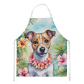 Jack Russell Terrier Luau Apron Cooking Kitchen Server Baking Crafts Gardening for Adult Women Men, Unisex, Large, Multicolor