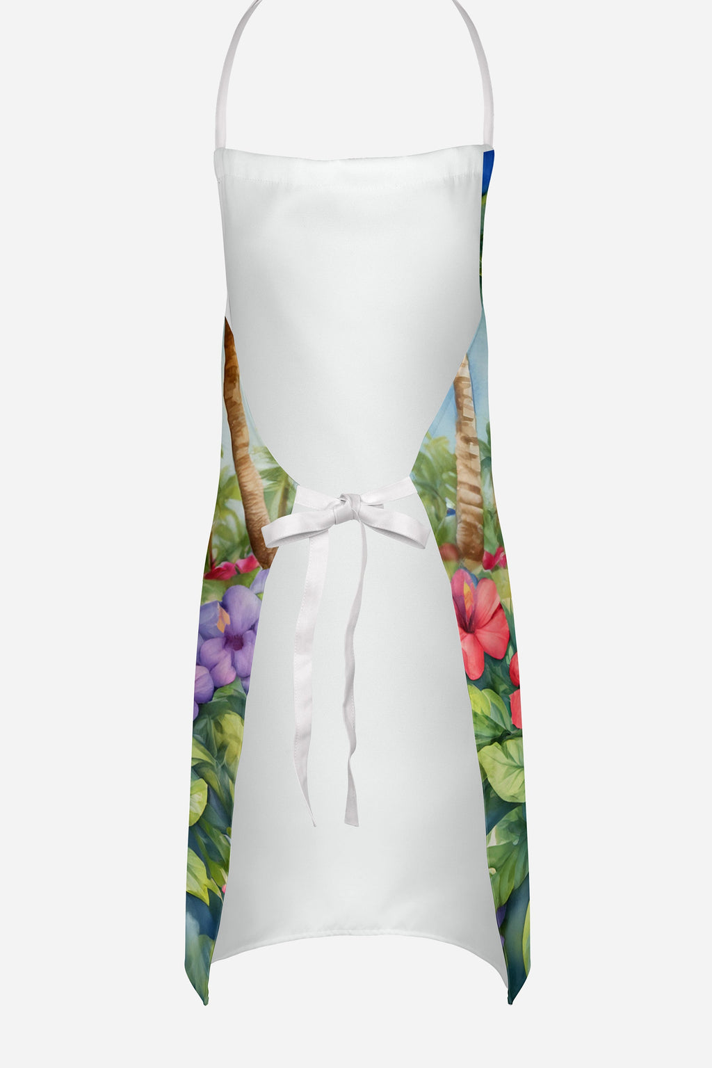 Black Labrador Retriever Luau Apron Cooking Kitchen Server Baking Crafts Gardening for Adult Women Men, Unisex, Large, Multicolor