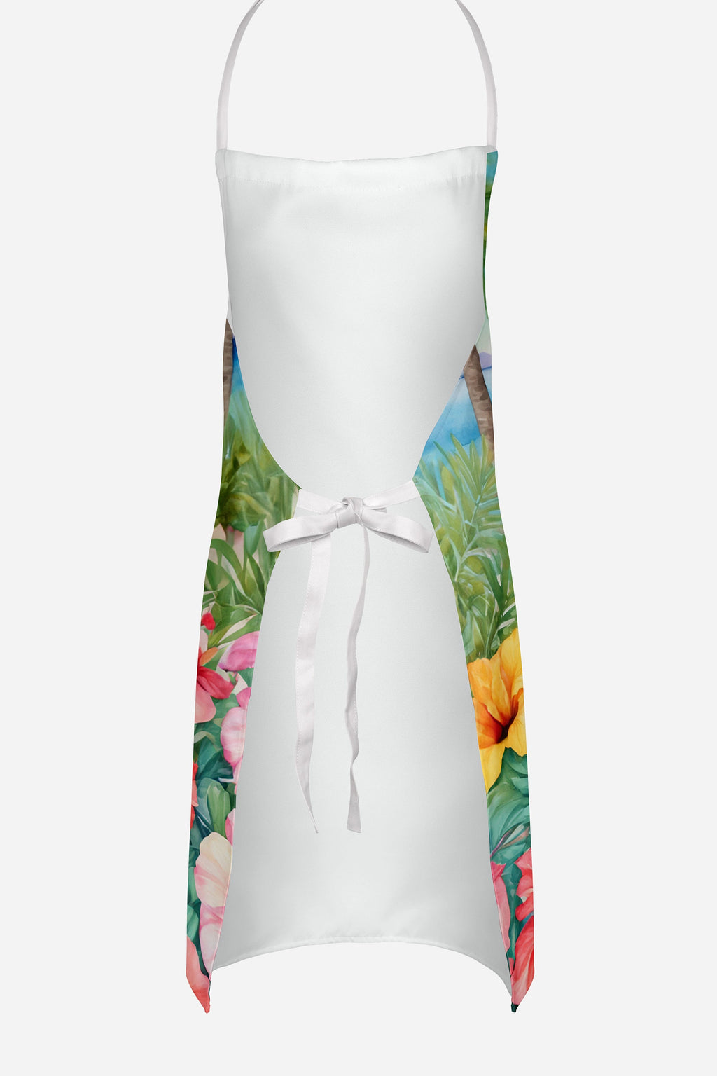 Mastiff Luau Apron Cooking Kitchen Server Baking Crafts Gardening for Adult Women Men, Unisex, Large, Multicolor