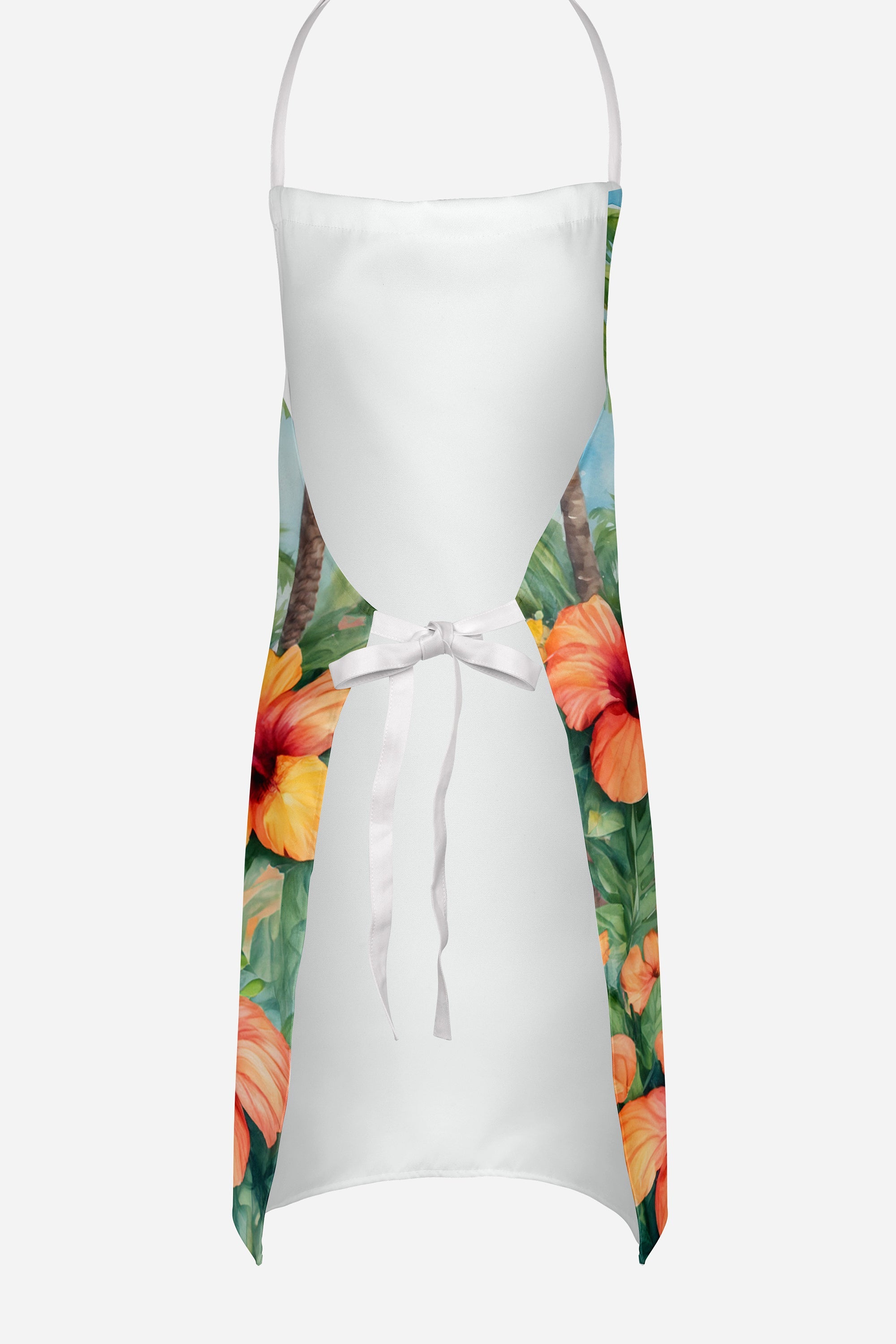 Norfolk Terrier Luau Apron Cooking Kitchen Server Baking Crafts Gardening for Adult Women Men, Unisex, Large, Multicolor