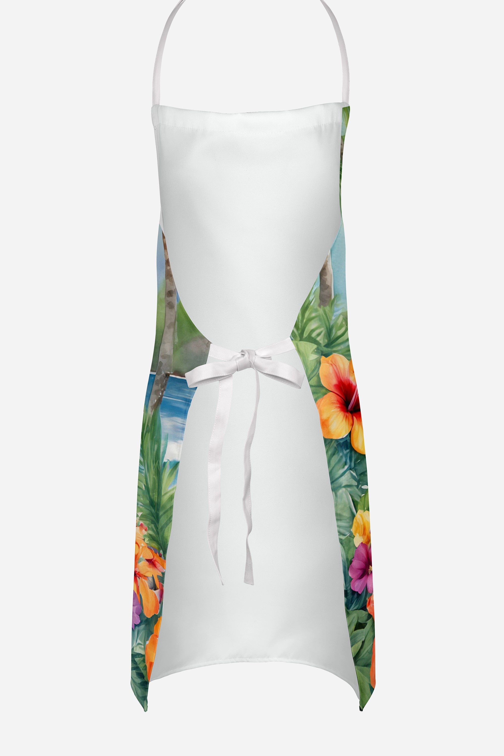 Nova Scotia Duck Tolling Retriever Luau Apron Cooking Kitchen Server Baking Crafts Gardening for Adult Women Men, Unisex, Large, Multicolor