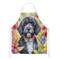 Portuguese Water Dog Luau Apron Cooking Kitchen Server Baking Crafts Gardening for Adult Women Men, Unisex, Large, Multicolor