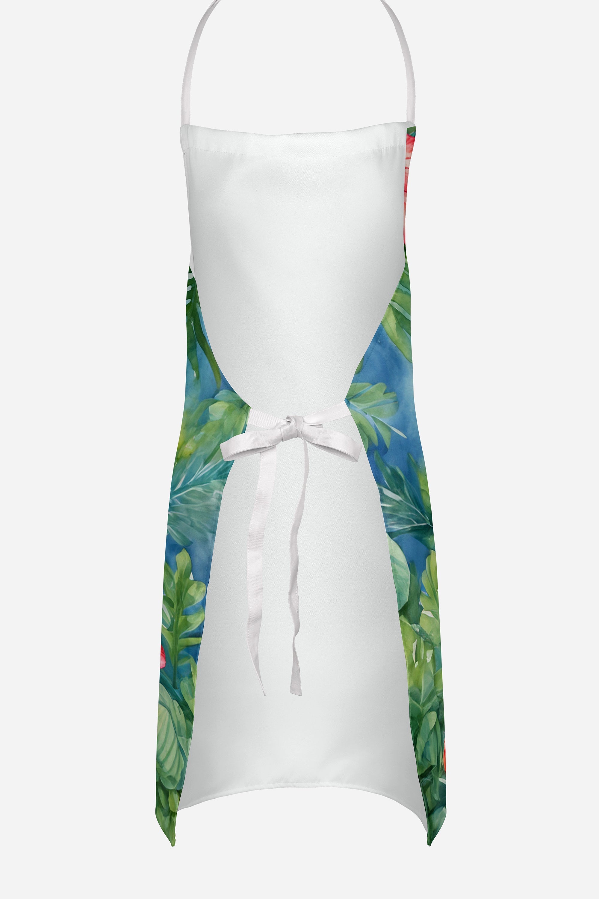 Saint Bernard Luau Apron Cooking Kitchen Server Baking Crafts Gardening for Adult Women Men, Unisex, Large, Multicolor