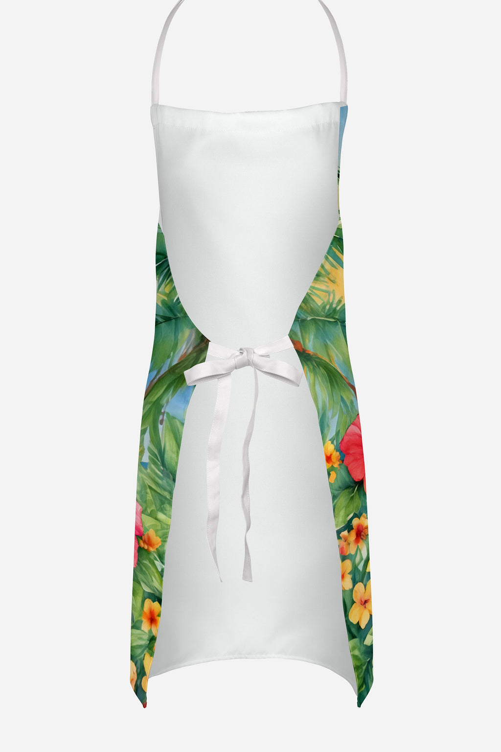 Scottish Terrier Luau Apron Cooking Kitchen Server Baking Crafts Gardening for Adult Women Men, Unisex, Large, Multicolor